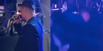 Popular cantante chileno sufrió estrepitosa caída en show: revisa el momento aquí