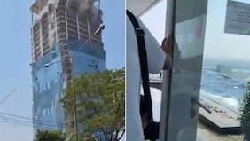 Grabaron hasta el derrumbe de rascacielos: los impactante videos tras terremoto 7,7 que remece a Birmania y Tailandia