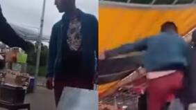 “Te voy a ponerte la mansa patada en la ra...”: vendedor ambulante realizó un ataque digno del Mortal Kombat a funcionario municipal