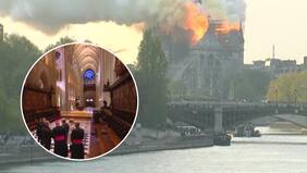 Publican primeros registros del interior de Notre Dame tras devastador incendio: “Aún más bella que antes”