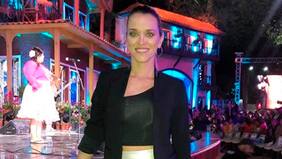 “Lo que no te mata te fortalece!”: Carla Zunino reapareció en el Festival de Olmué tras ser operada de apendicitis