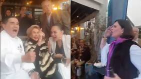 Viralizan video de un carrete de Coco Pacheco y Mary Rose Mac-Gill escuchando el himno del Ejército