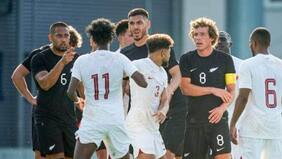 Jugadores de Nueva Zelanda no salieron a la cancha tras recibir insultos racistas en partido contra Qatar