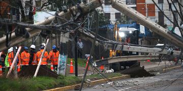 Enel Trabaja en reposicion del alumbrado publico en la comuna de Penalolen 5/8/2024