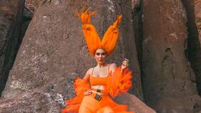 Las fotos de la fantasía de Euge Lemos en el Desierto de Atacama