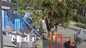 Video de alto impacto: auto es usado para atropellar a cuatro jóvenes en Puerto Montt