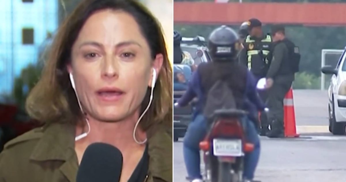 Periodista de Mega sufre amenazas de la Guardia Nacional Venezolana en la frontera