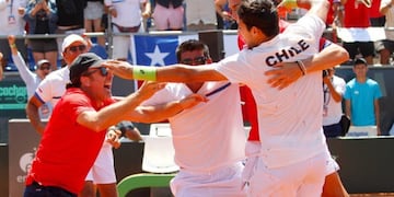 Chile confirmó una nómina con la que va con todo para la Copa Davis ante Perú