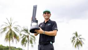 Se llevó un millonario premio: Joaquín Niemann ganó el LIV Golf en Singapur