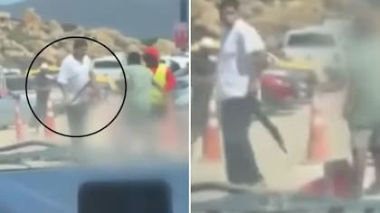 Sujeto sacó escopeta en plena playa: pelea en estacionamiento terminó con escena que aterró a veraneantes