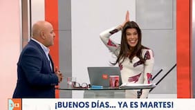 “Tienes un cumpleaños de mono…”: el troleo en pantalla de Natalia López a Miguel Acuña por particular cambio de look