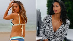 Kika Silva le copió la boa a Marlen Olivari!