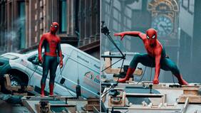 Un conflicto a gran escala: Spider-Man Brand New Day luce espectacular desde el set de filmación