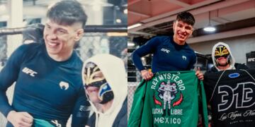 Ignacio Bahamondes recibió el apoyo de Rey Misterio y aconsejó al chileno: “Estoy listo para verlo y que rompa madre”