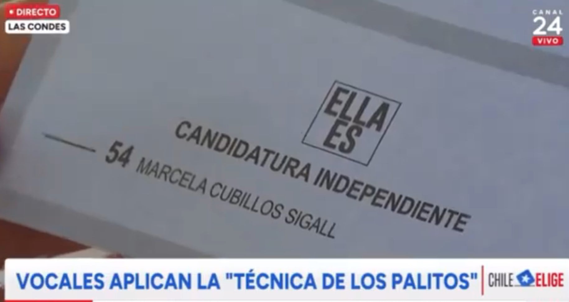 La papeleta de Marcela Cubillos