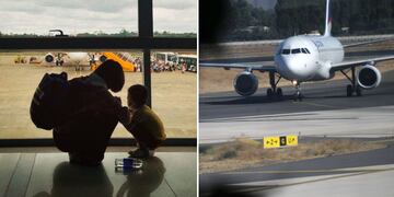Niño aeropuerto