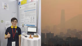 Niño de Peñalolén creó un filtro para combatir el smog y representará a Chile en feria internacional