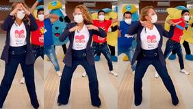 Coreografía de Cathy Barriga para prevenir el coronavirus gatilla ola de tuiteos que recuerdan los tiempos en Mekano de la alcaldesa
