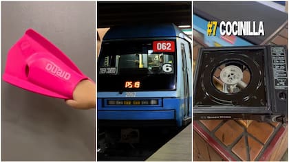 Una cocinilla, unas aletas, un casco de jinete y más: Metro de Santiago mostró cuáles fueron los objetos pérdidos más “random” del 2025