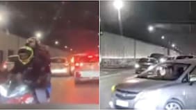 Poco espacio para la presencia policial y cámaras de baja resolución: los problemas que facilitan las encerronas en las autopistas