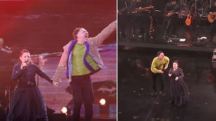 “Muy innecesario” vs “me encantó”: Los memes y reacciones que deja el inesperado momento de Neme y Gloria Estefan en Viña