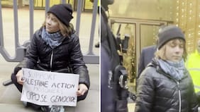 Greta Thunberg fue arrestada tras protesta en apoyo a grupo pro Palestina tildado de terrorista en el Reino Unido