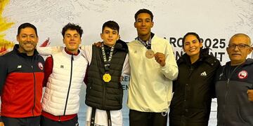 La exitosa gira europea del taekwondo chileno: ganaron cuatro medallas