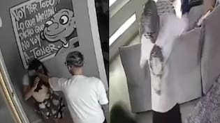 Frente a sus hijos: publican videos que muestran a reggaetonero chileno Balbi El Chamako agrediendo a su expareja