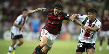 Flamengo vs Palestino, Copa Libertadores 2024.