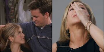 Jennifer Aniston rompe en llanto al recordar a Matthew Perry, su compañero en Friends