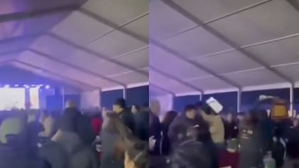 A los sillazos: Fiesta Costumbrista de la Cruz de Mayo en Yumbel terminó en brutal pelea