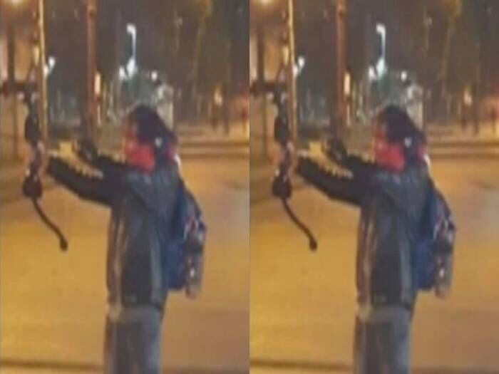 Formalizaron a hombre que atacó con arco y flecha a Carabineros