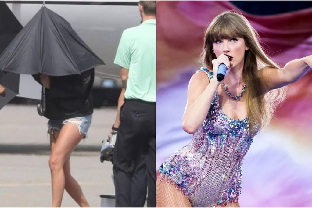 Taylor Swift llegó a Argentina súper fondeada