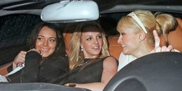 Paris Hilton and Britney Spears spend another night out on the town. They started their Sunday evening at "Guy's" nightclub in West Hollywood and stayed til closing. Afterwards they went to a bungalow at the Beverly Hills Hotel where Brandon Davis was thr