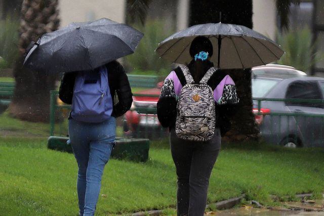 VIÑA DEL MAR: Intensas lluvias en la ciudad