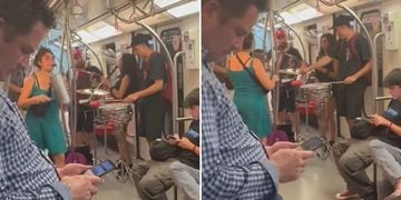 Video: Músicos en el Metro generan polémica