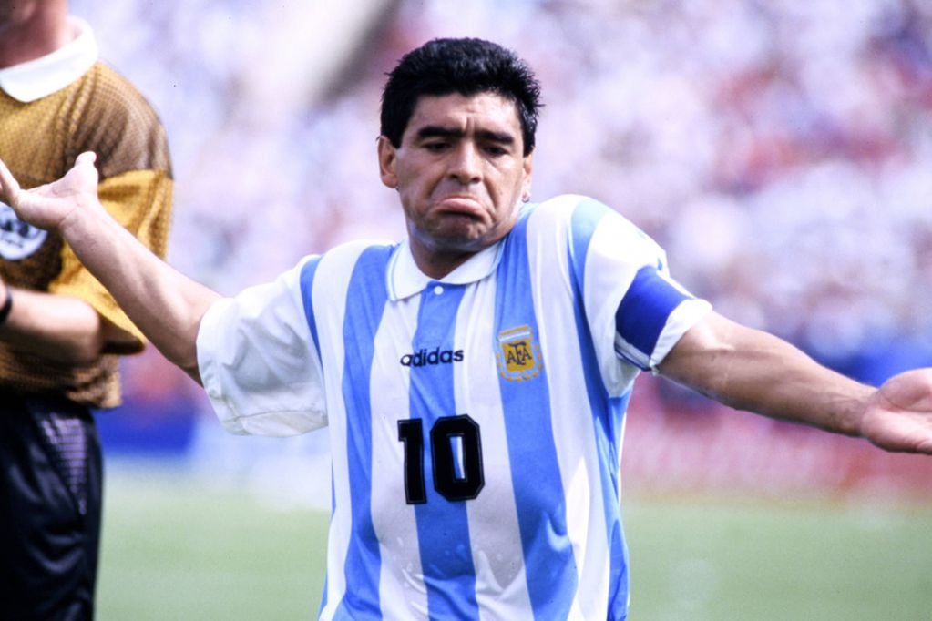 El Diego en el Mundial de Estados Unidos.