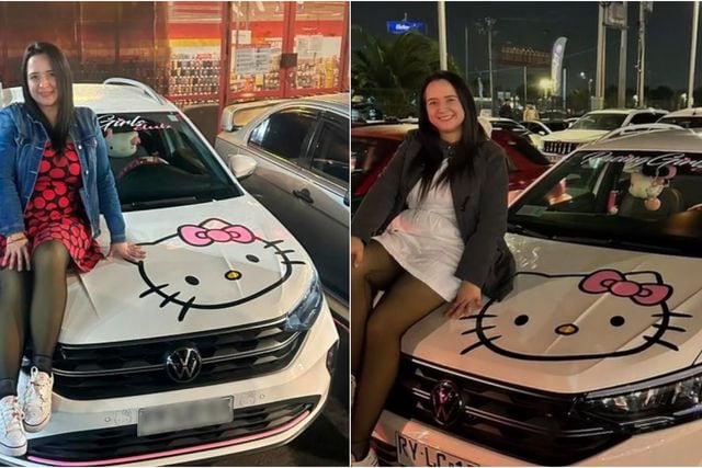 Auto de Hello Kitty