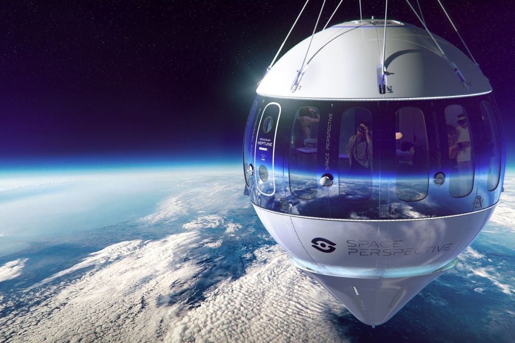 “Las vistas panorámicas más increíbles de la Tierra”: cómo es la nave Excelsior que llevará turistas al espacio en un globo.