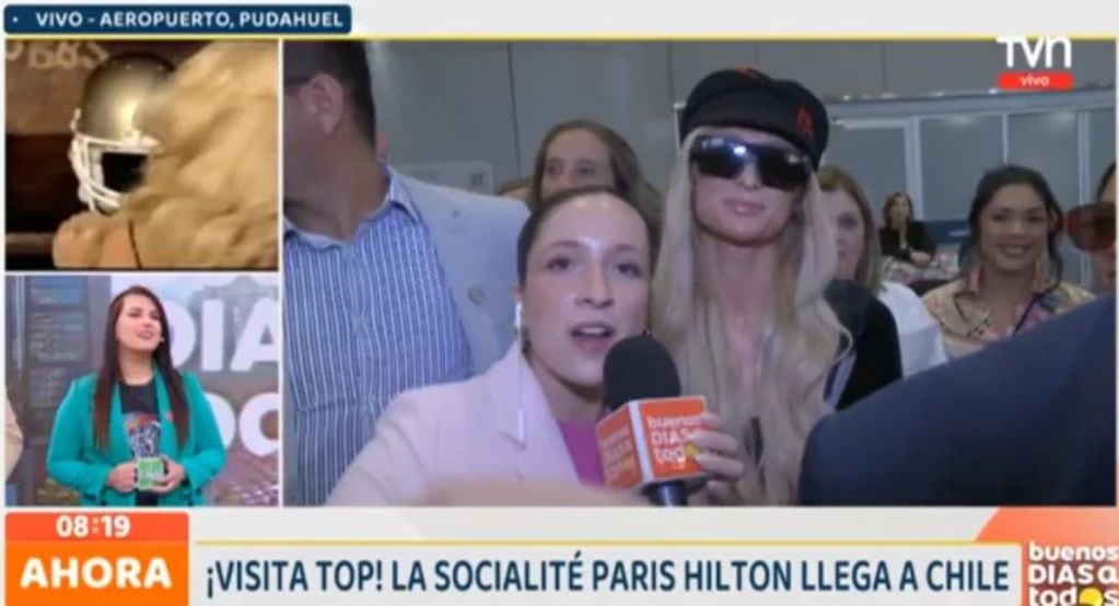Paris Hilton e Ignacia Mir.