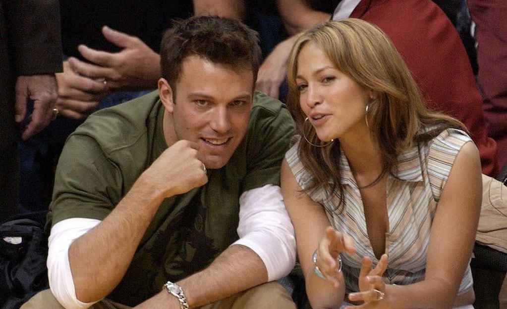Ben Affleck y Jennifer Lopez en el 2003