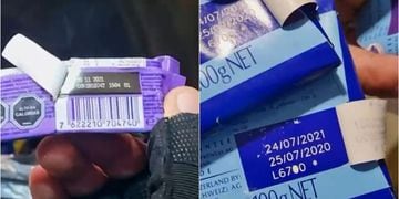 Productos con etiquetas falsas comercializado por vendedores ambulantes