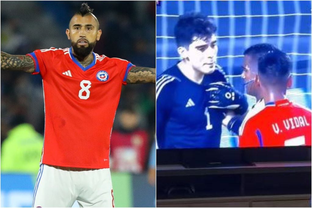 Los furiosos descargos de Arturo Vidal contra el arbitraje en la derrota de La Roja sub 23 ante Argentina