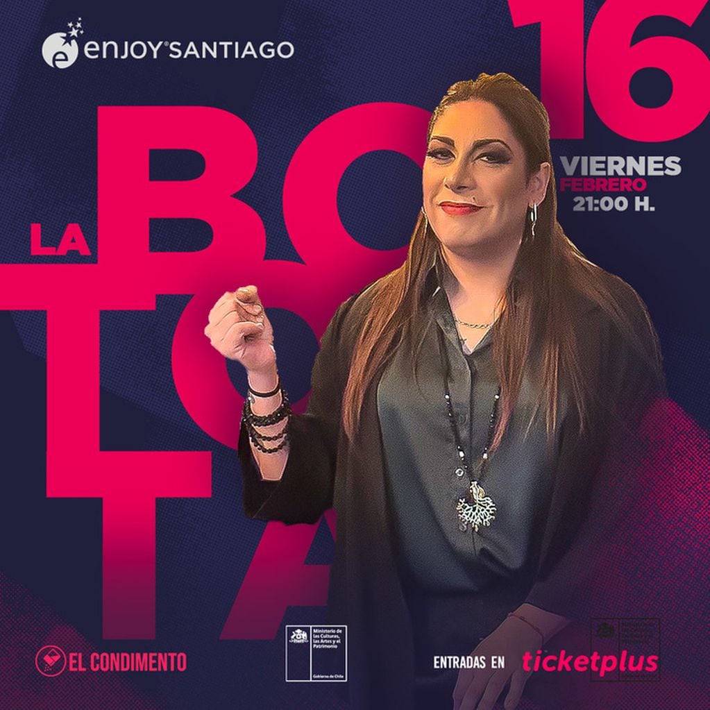 Show Botota Fox en Enjoy Santiago el 16 de febrero a  las 21:00 horas