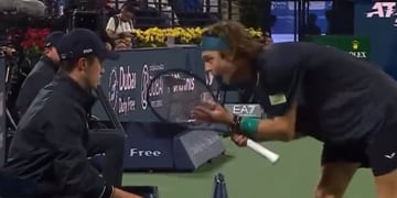“Idiota”: Descalifican a Andrey Rublev del ATP 500 de Dubái por gritarle al árbitro