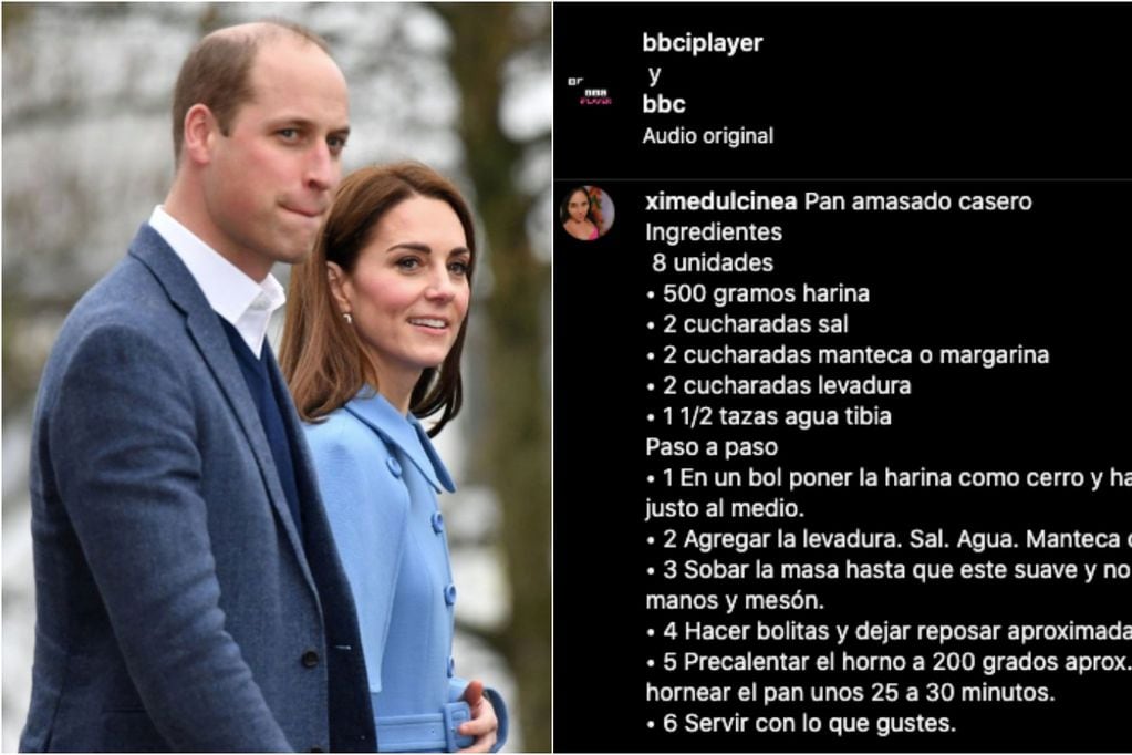 Por supuesto anuncio de la Familia Real: chilenos invaden redes de la BBC con recetas.