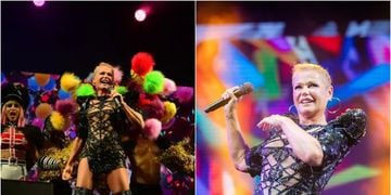“Esta canción tiene otra letra”: Xuxa la rompió con show en Río de Janeiro y chilenos llegaron a comentarle el video
