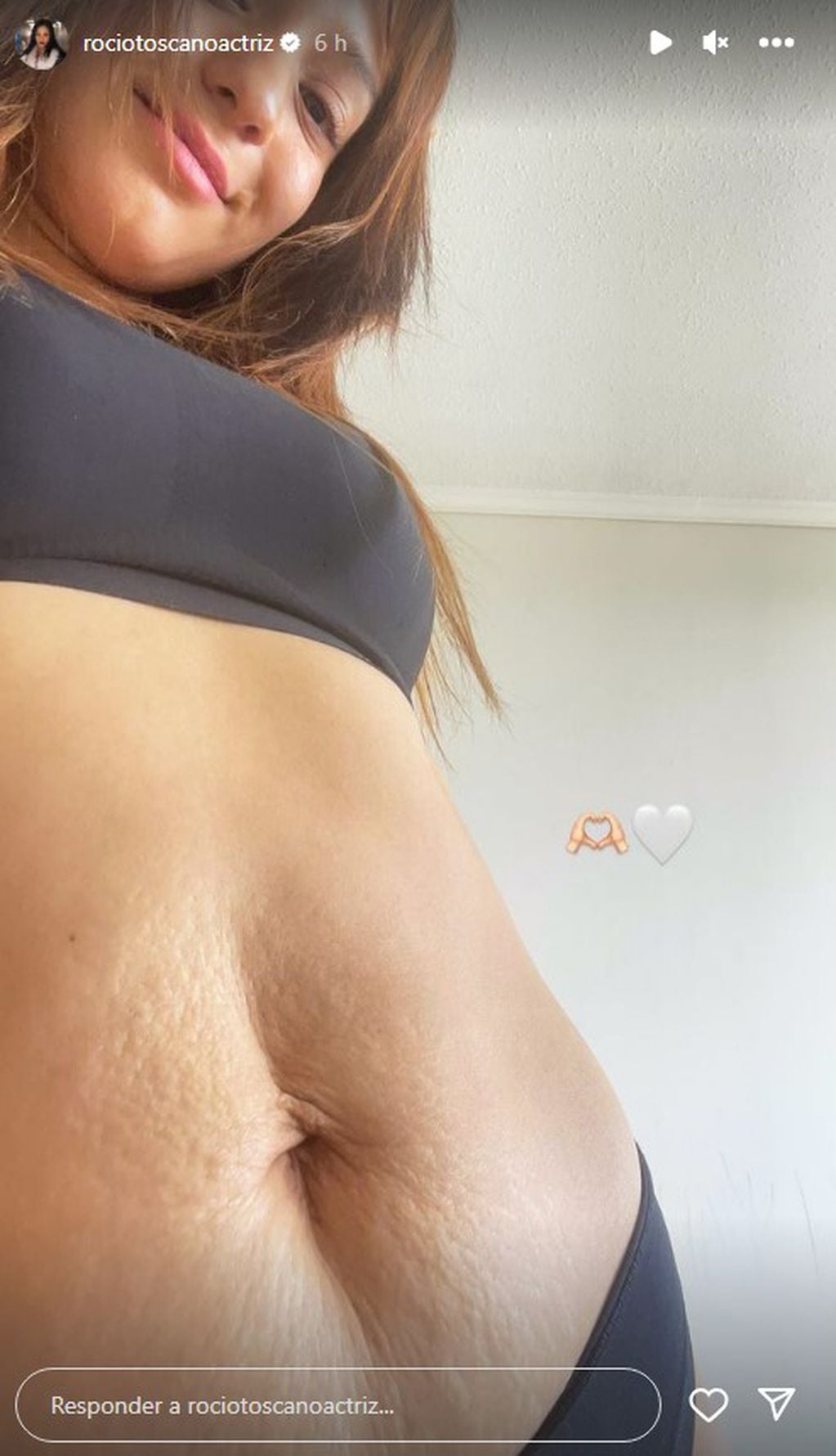 Rocío Toscano en Instagram.