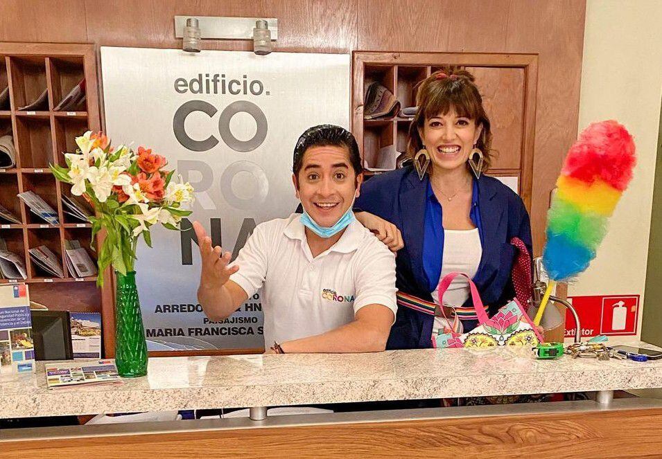 Yamila Reyna se incorpora a Edificio Corona con divertido personaje