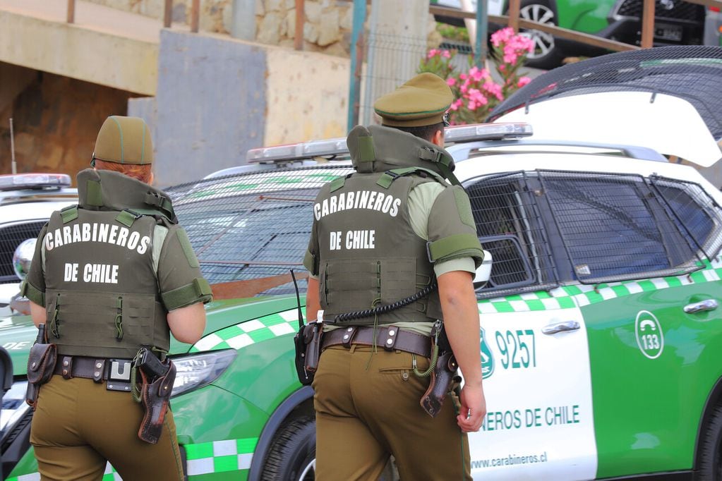 Impactante persecución policial acabó con tres personas atropelladas en San Bernardo